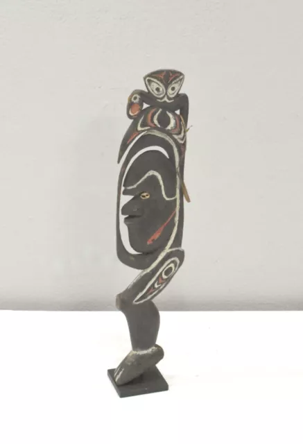 Papua New Guinea Wood Figure Yipwon One Leg