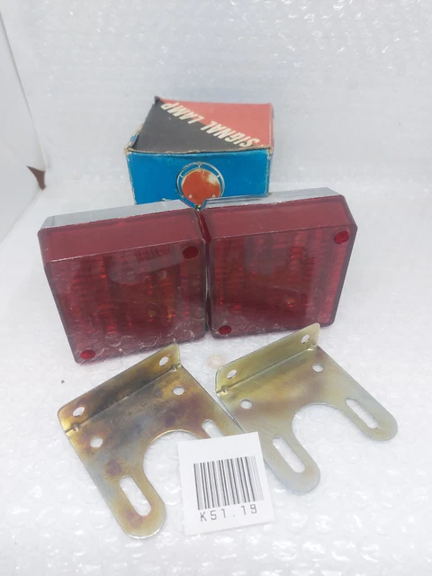 Phare vélo ancien RADIOS N° 19 avec support fixation