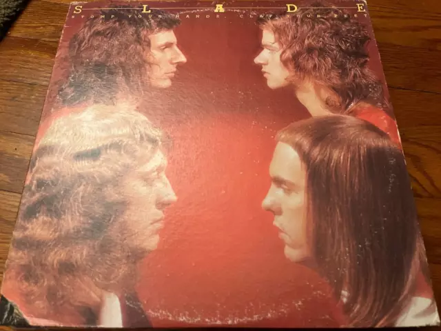 SLADE Stomp Your Hands and Clap Your Feel ORIGINAL 1974 LP Glam Rock!