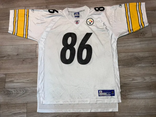 Hines Ward Pittsburgh Steelers Jersey Youth Child Large (14-16) NFL Reebok  #86