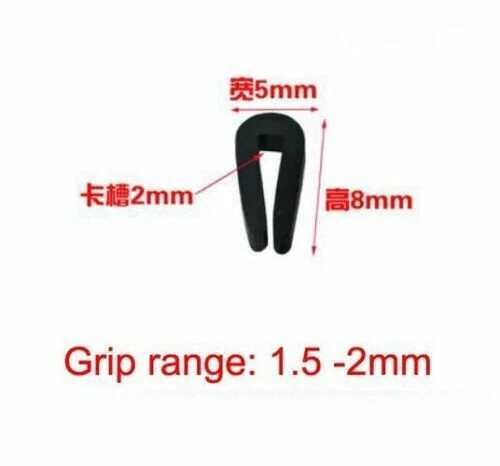 1 Meter Sealing Strip Edge Trim For Glass Metal Wood Panel Board Sheet Cabinet