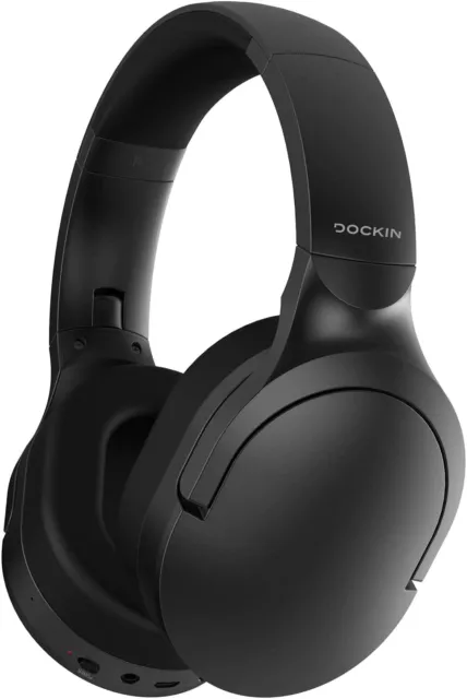DOCKIN D Pure Bluetooth 5.0 Wireless Headphone, Over Ear Kopfhörer Wireless
