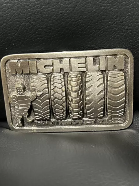 NEW Michelin Earthmover Tires Belt Buckle Great American Buckle Co In Plastic