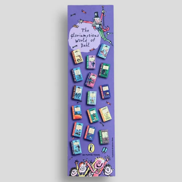 The Gloriumptious World Of Dahl Collectible Promotional Bookmark