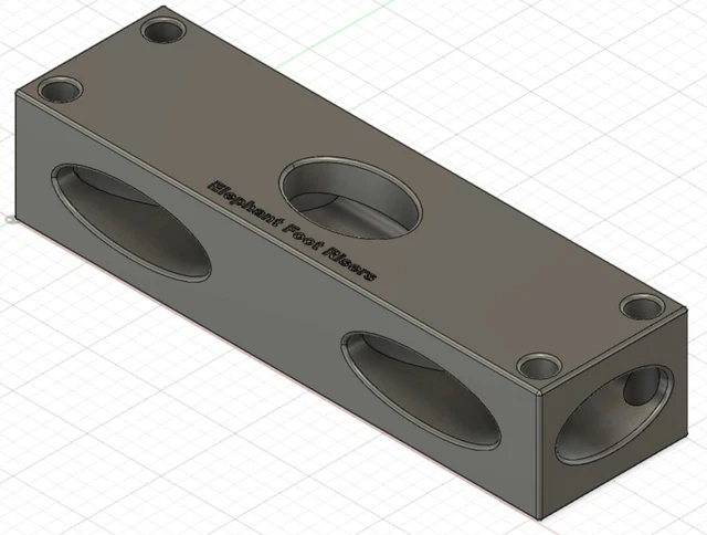 Custom Block Pedal Riser 7"x2"x1.5" - Green