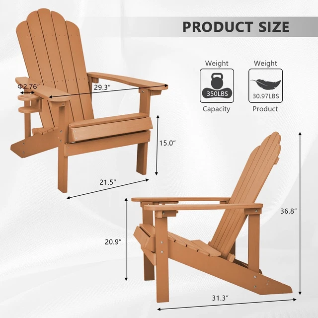 patio watcher adirondack chair with cupholder teak patio watcher adirondack chair with cupholder teak