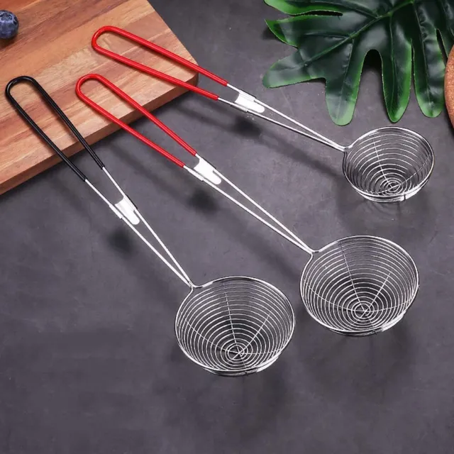 Skimmer Kitchen Grid Scoop Oil Filter Food Filter Colander Spoon Strainer
