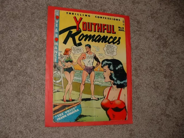 1951 Pix Parade Vintage Youthful Romances 8 Wally Wood Solid GD/VG Fast Ship