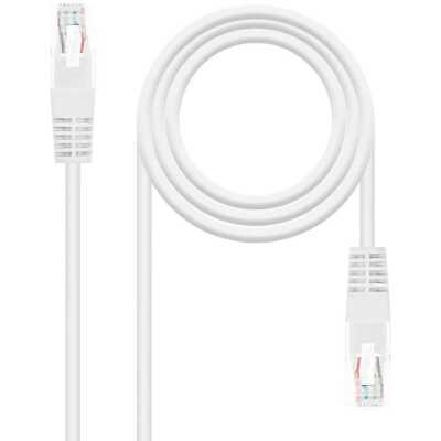 CAT NANOCABLE Cavo di Rete RJ45 per Reti LAN Router Switch 10.20.0102-W 2m Cat.5e 