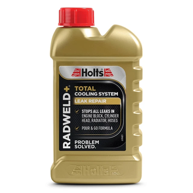 Total Radiator Additive HOLTS RADWELD PLUS New Formula Leak Repair Total Cooling Radiator ...