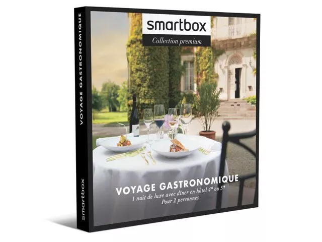 Coffret Smartbox Voyage gastronomique