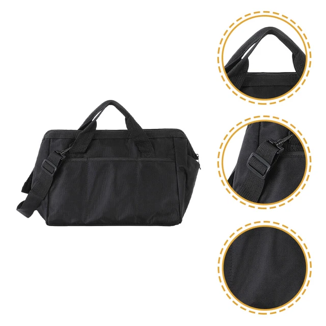 Estuche de peinado estuche de peluquería organizador de almacenamiento tijeras soporte para peine bolsa