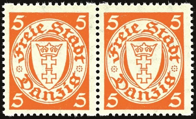 32185) Danzig MiNr. 193Db ** Mi. 200.-