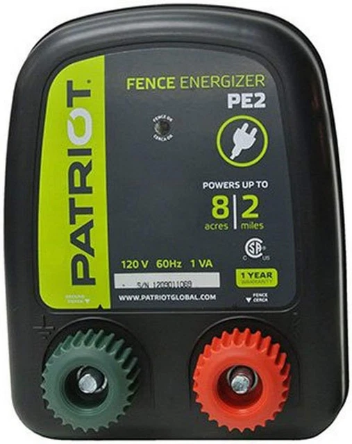 PE2 Electric Fence Energizer 0.10 Joule