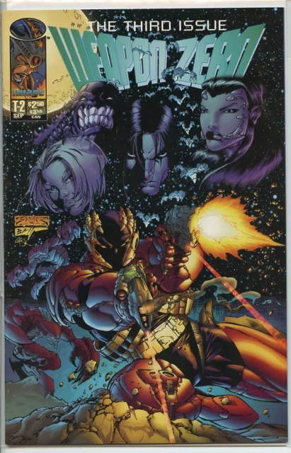 Weapon Zero 1995 series # 3 near mint comic book