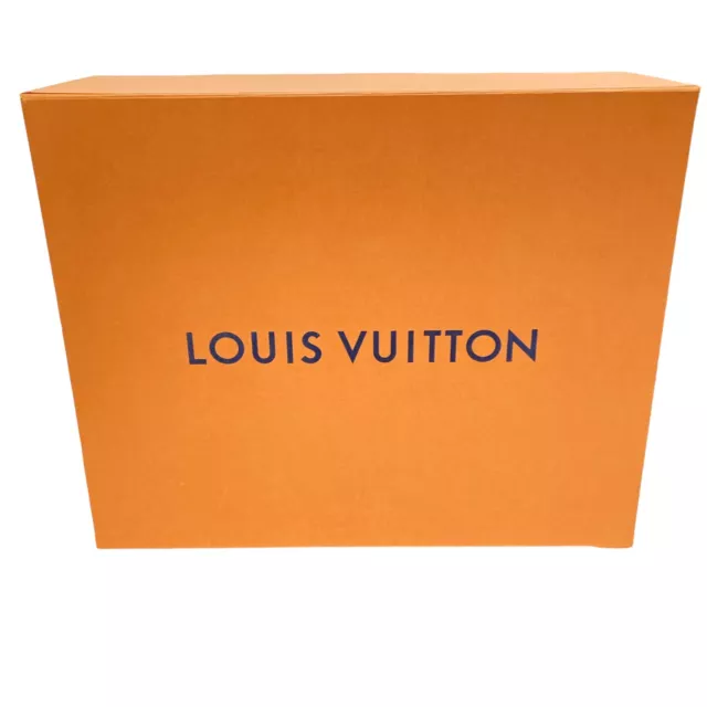 Gift Set! AUTHENTIC LOUIS VUITTON Gift Storage Empty Box 11.75x10.5x5.5  Ribbon