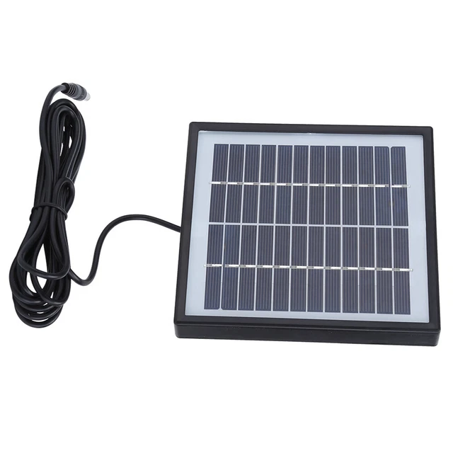 2W 12V Panneau Solaire Multifonctionnel Polysilicone Avec Bordure Pour Camping