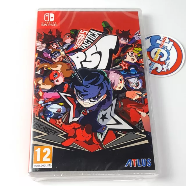 Persona 5 Tactica Switch FR Physical Game In EN-FR-DE-ES-IT-JP NEW ATLUS RPG P5T