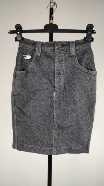 Gonna outlet jeans leopardata