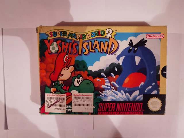 Super Mario World 2: Yoshi's Island Super Nintendo Complet PAL FAH