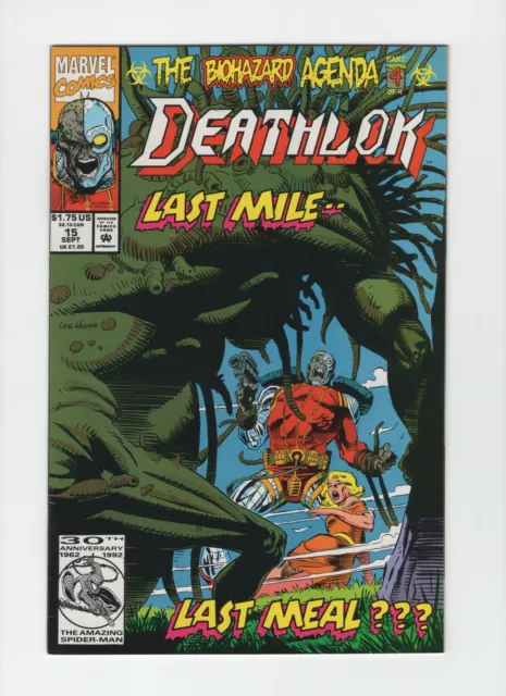 Deathlok #15 Sep 1992 The Biohazard Agenda Part 4 Marvel Comics Comic