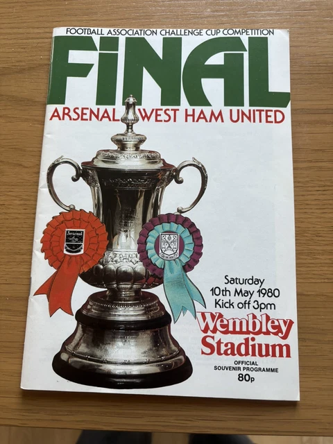 2003 F.A Cup Final Arsenal vs Southampton Programme and