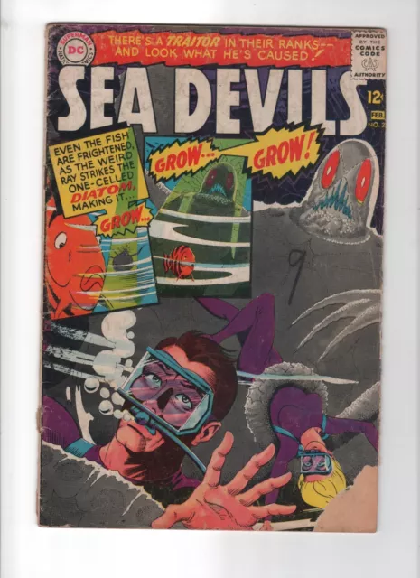 SEA DEVILS #27 1966 - DC Silver Age Fair