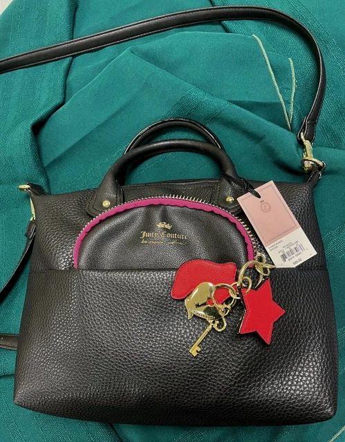 REDUCED: Juicy Couture  Black Faux Leather Convertible Purse WAS $35 NOW $24