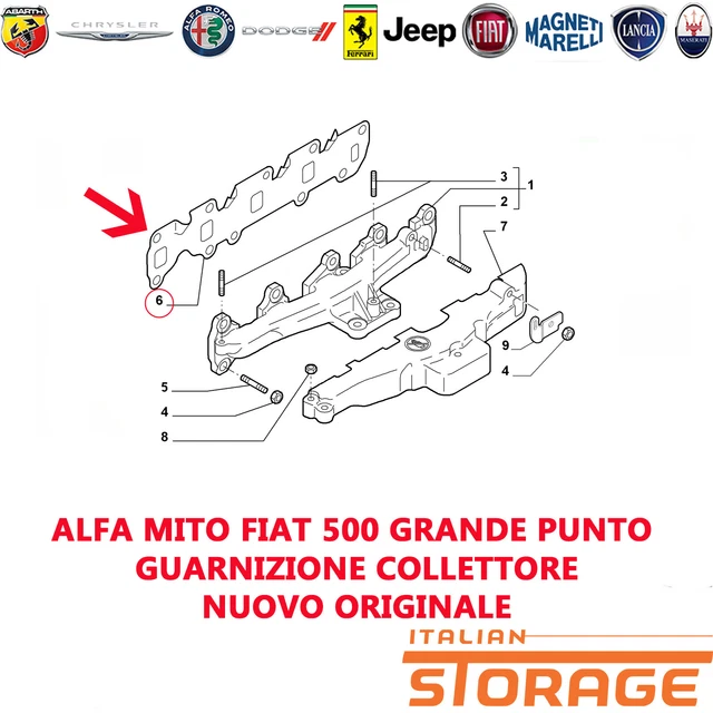 Pompe à Vide Pour Alfa Romeo Mito, Fiat 500, Jeep Renegade 1.4 - Réf. 55270032 - Neuf OE