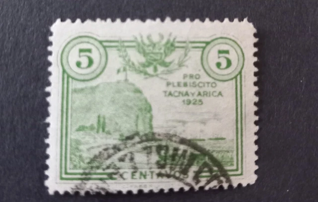 alte Briefmarke Peru, Tacna Y Arica 1925