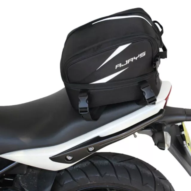 Rjays Adventurer Sportsbike Seat Bag Bike Storage Black