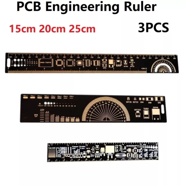 Pratique Pcb-Lineal 3 Pi��ces Pour Elektronikingenieure Pour Geeks-Macher 2