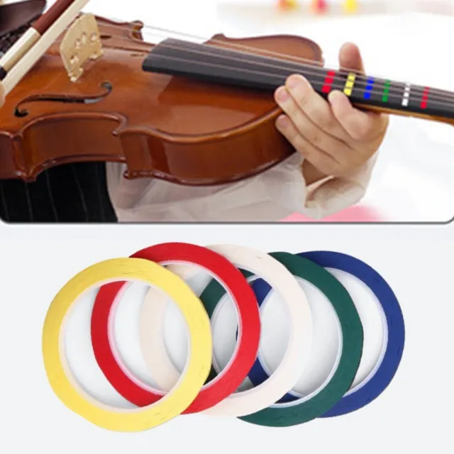 Versatile and Durable 66m Violin Fingering Tape for All String Instruments