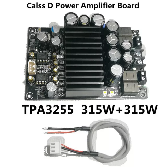 TPA3255 Digital 2.0 Channel 600W Audio Power Amplifier Board HIFI Stereo 300W$q