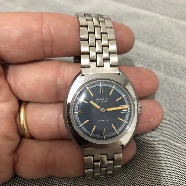 Montre Police Femme Mécanique Manuelle - Mouvement Visible Face Et Dos - édition Limitée Vintage 2000