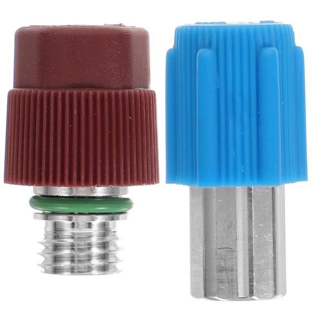 1 Pair Refrigeration Hose Adapter Refrigerant Split Fitting Hose Adapter