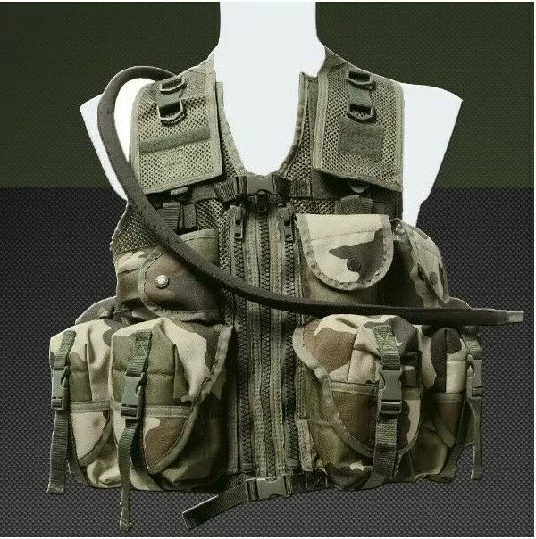 Gilet Tactique Militaire - Digital Camouflage - BlackOpe