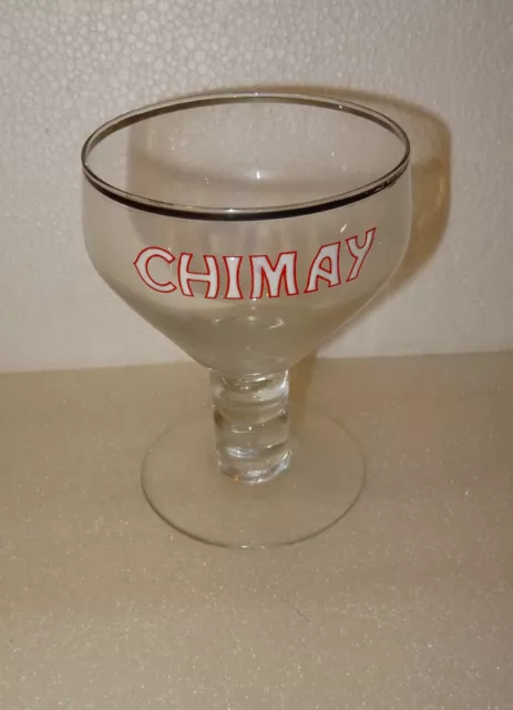 N°1 Verre Emaille Biere Trappiste Abbaye Chimay Belgique