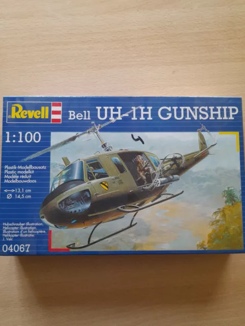 Revell Bell UH-1H  Gunship, 1:100