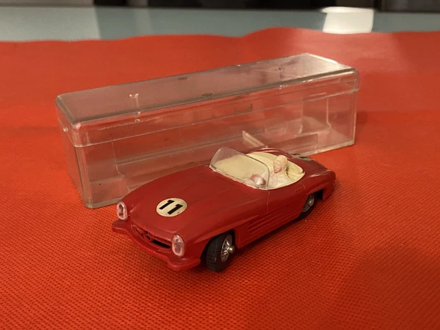 Mercedes 300 SL Cabriolet Jouef Réf 351 - Grise, Miniature D'occasion
