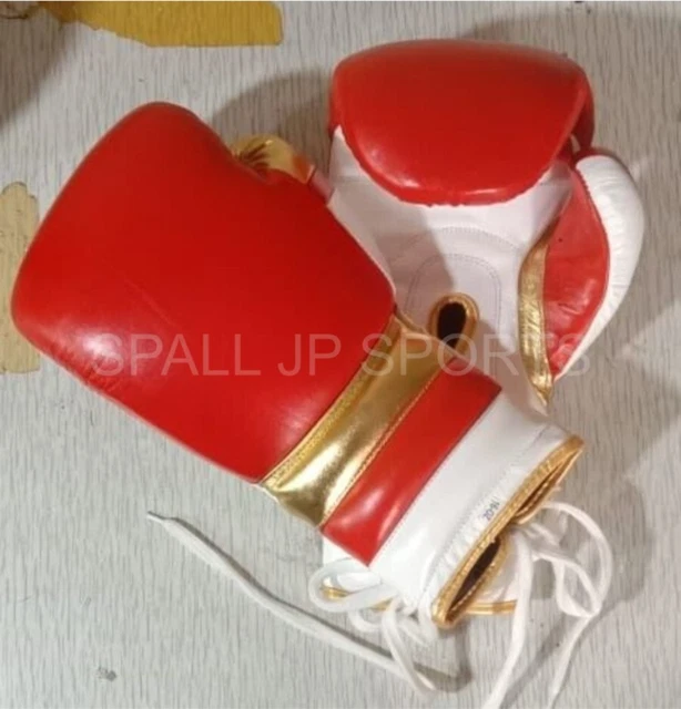 CUSTOMIZE LEATHER BOXING Gloves any Logo or Name no winning no grant