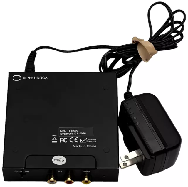 KanexPro Boat HDMI to Composite w/ Audio Converter HDRCA