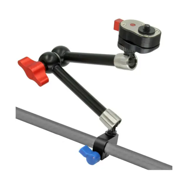 GyroVu Heavy Duty 11" Articulated Arm Mount with Quick-Release for 15mm Rod/Pipe