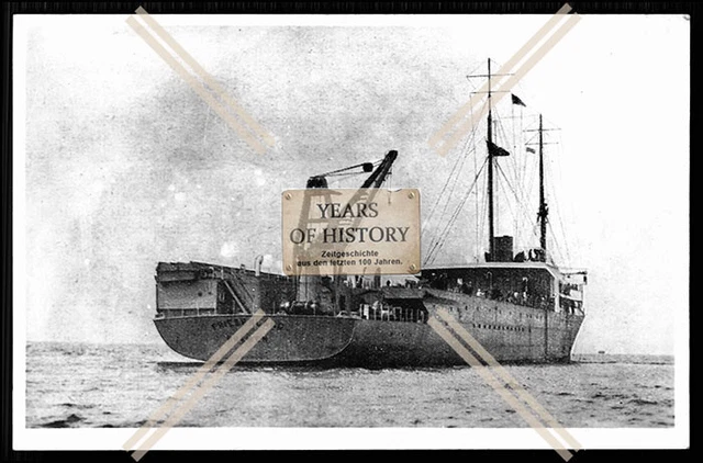 FOTO KATAPULTSCHIFF FRIESENLAND Friesland Kriegsschiff Marine im