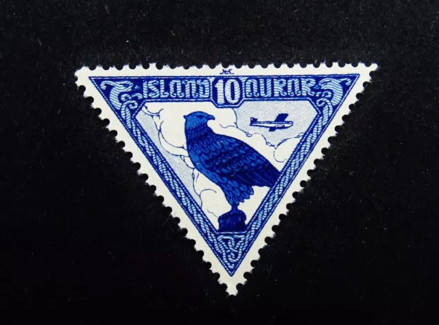 nystamps Iceland Stamp # C3 Mint OG NH $70    A12y312