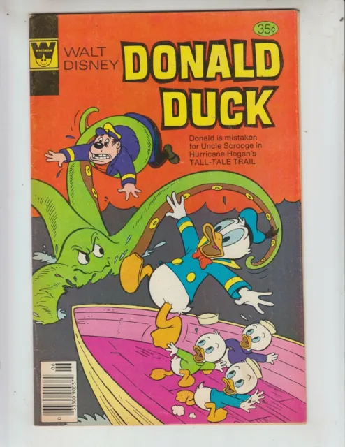 Donald Duck 196 VF (8.0) 6/78 Whitman! Hurricane Hogan's Tall-Tale Trail!