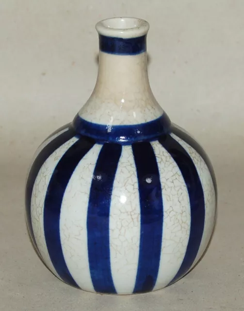 Hugo Reinhold - Art-Deco Bunzlau Keramik Modell 115/3 Flasche 1/2 L Vase um 1920 3