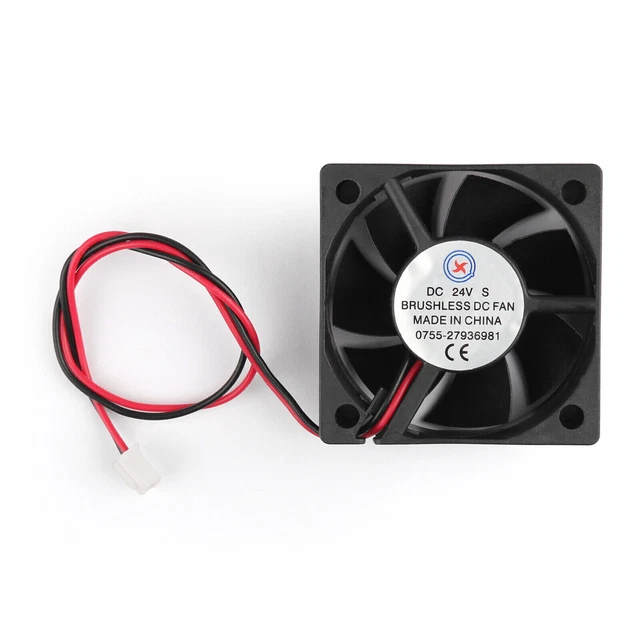 10X DC Brushless Cool PC Computer Fan 24V 5020s 50x50x20mm 2 Pin Wire 50MM 2