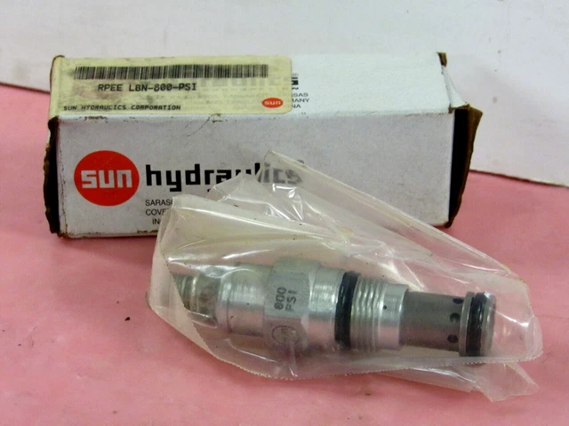 Sun Hydraulics Rpee-Lbn 800 Psi Cartridge Valve 2Bh2 ***Nib***