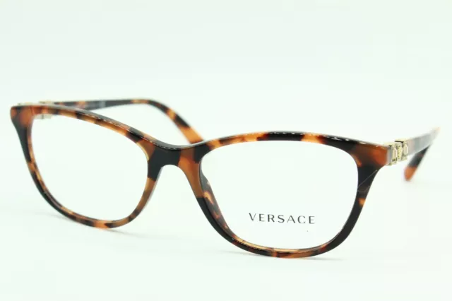 New Versace Mod. 3213-B 944 Havana Authentic Frame Eyeglasses Mod.3213-B 52-17